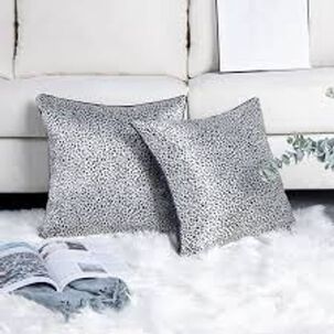 Set De 2 Cojines Animal Print Leopardo