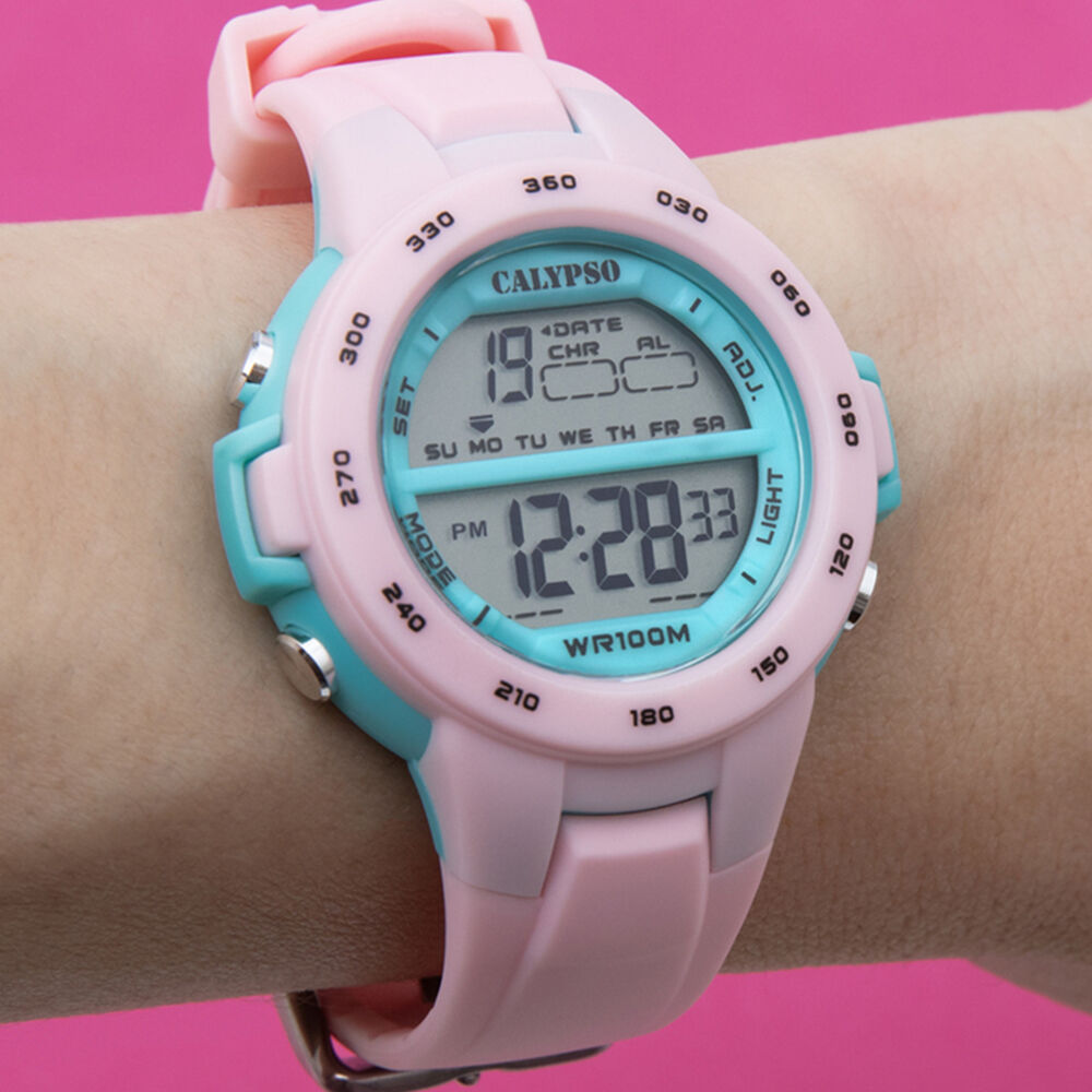 Reloj K5850/1 Calypso Rosa Infantil Junior Collection image number 1.0