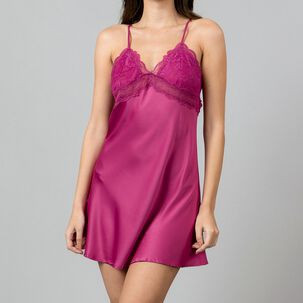 Camisola Encaje Y Satin 33596-223