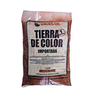 Tierra De Color 1kg Rojo - Dideval