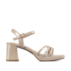 Sandaliataco Grueso Simil Charol Mujer Weide You531