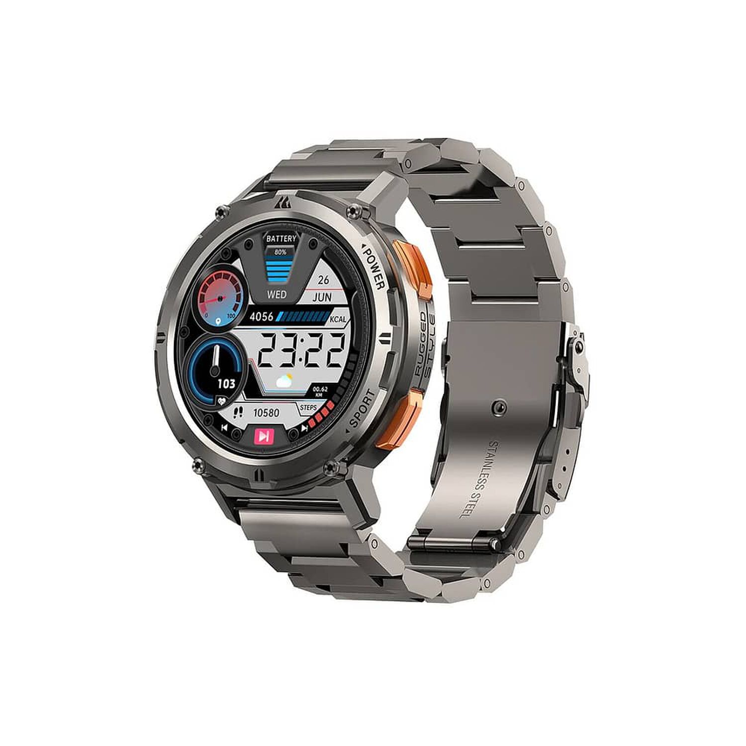 Smartwatch Tank T2 Silver Edici&oacute;n Especial 1.43" Amoled image number 1.0