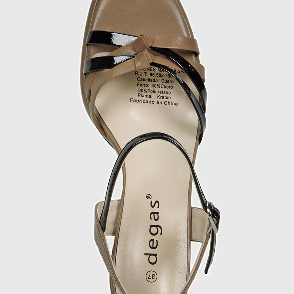 Sandalia Paula Beige image number 7.0