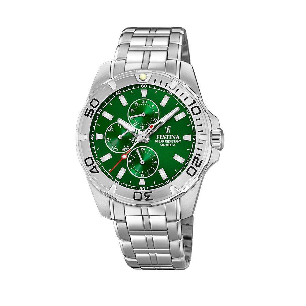 Reloj F20445/7 Festina Verde Hombre Multifuncion image number 0.0
