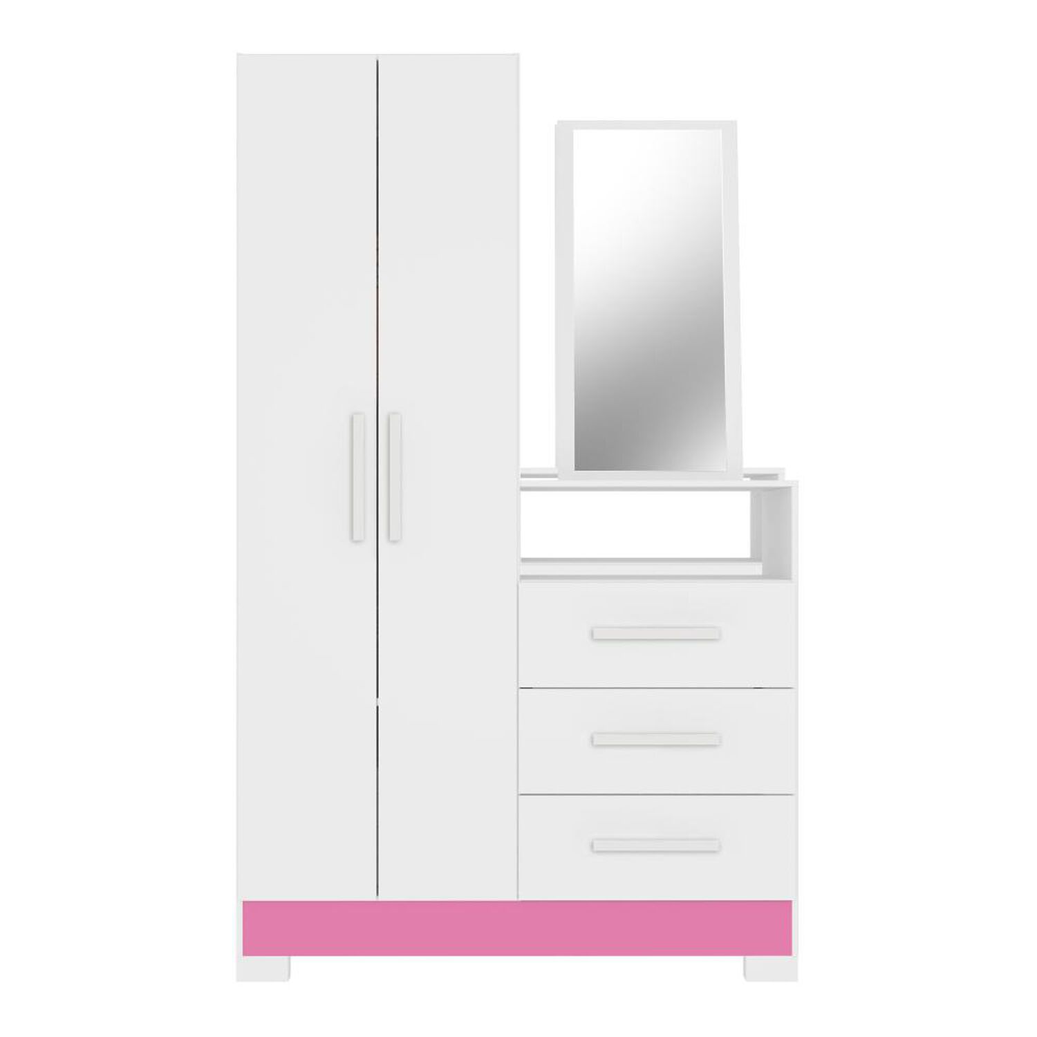 Cl&oacute;set Home Mobili Closet Vania / 2 Puertas / 3 Cajones image number 2.0
