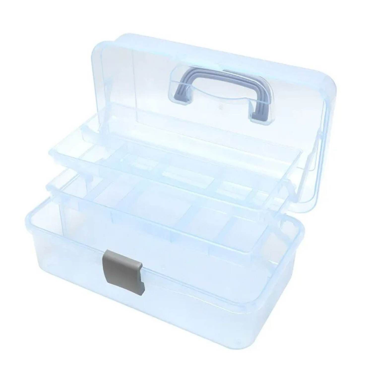 Caja Organizadora Grande Herramientas 3 Niveles Con Asas 30x14 image number 0.0