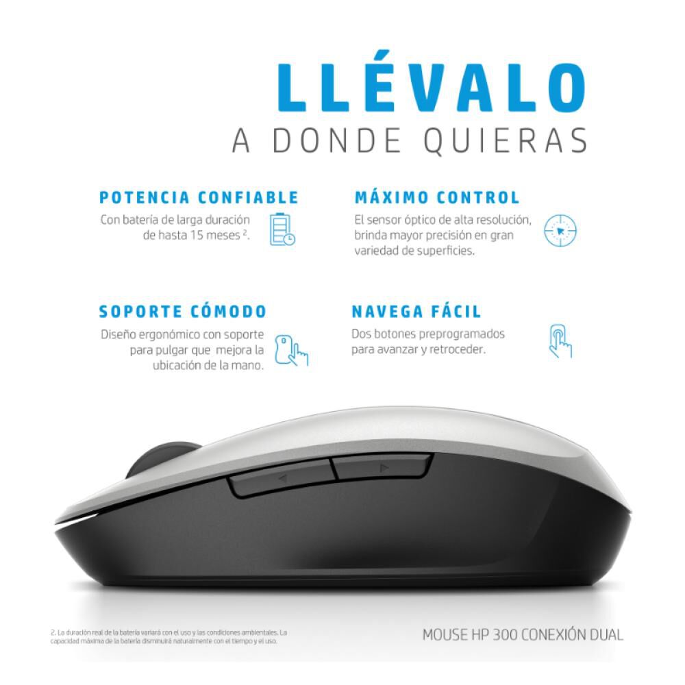 Mouse HP Dual Mode 300 image number 6.0