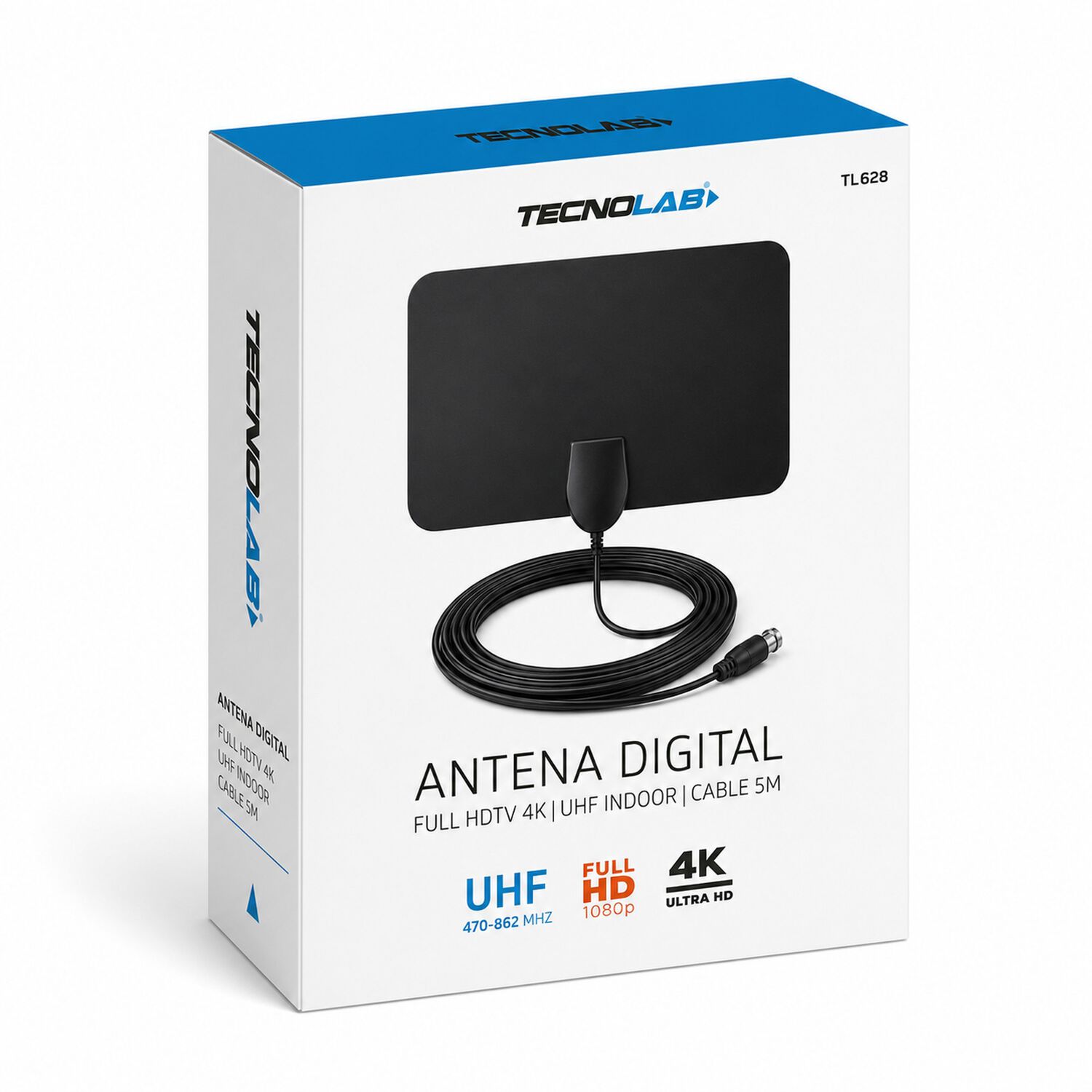 Antena De Tv Digital Ultra Hd 4k/ Fhd De Alta Ganancia Tl628 image number 5.0