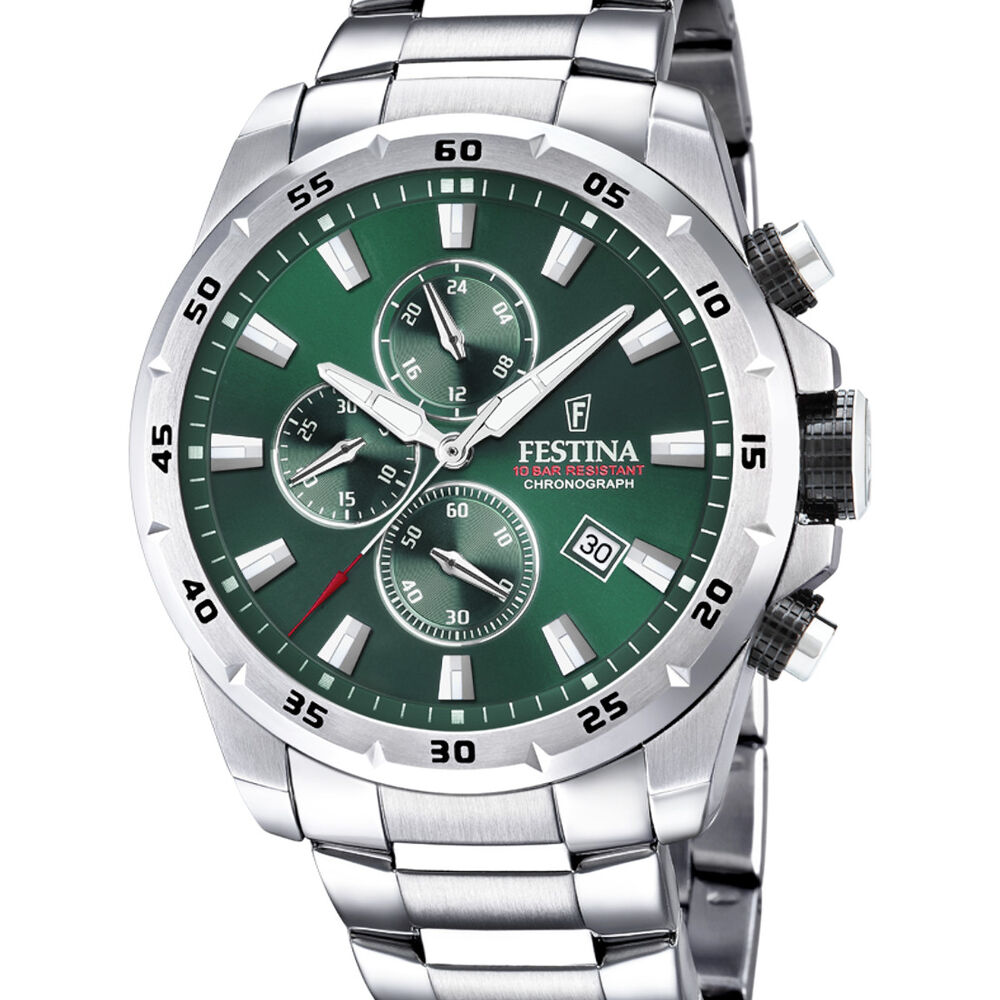 Reloj F20463/3 Festina Verde Hombre Chrono Sport image number 0.0