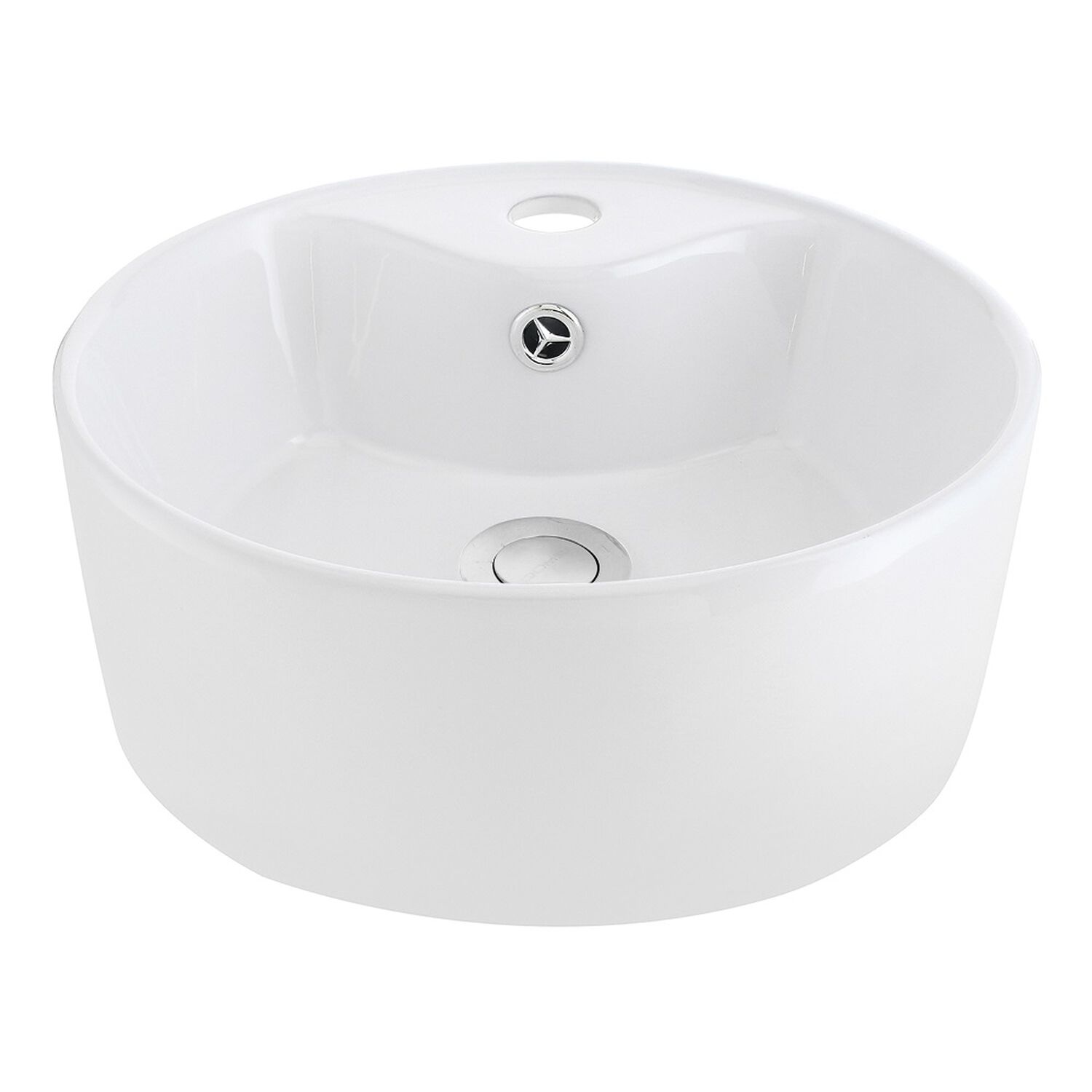 Lavamanos Sobreponer Domsa Slc918 Blanco 32x32x14 Cm image number 0.0