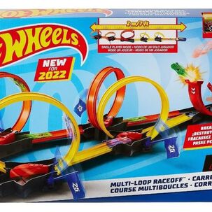 Hot Wheels Multi-loop Race Off Incluye Auto