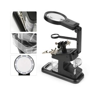Tercera Mano Con Lampara Led
