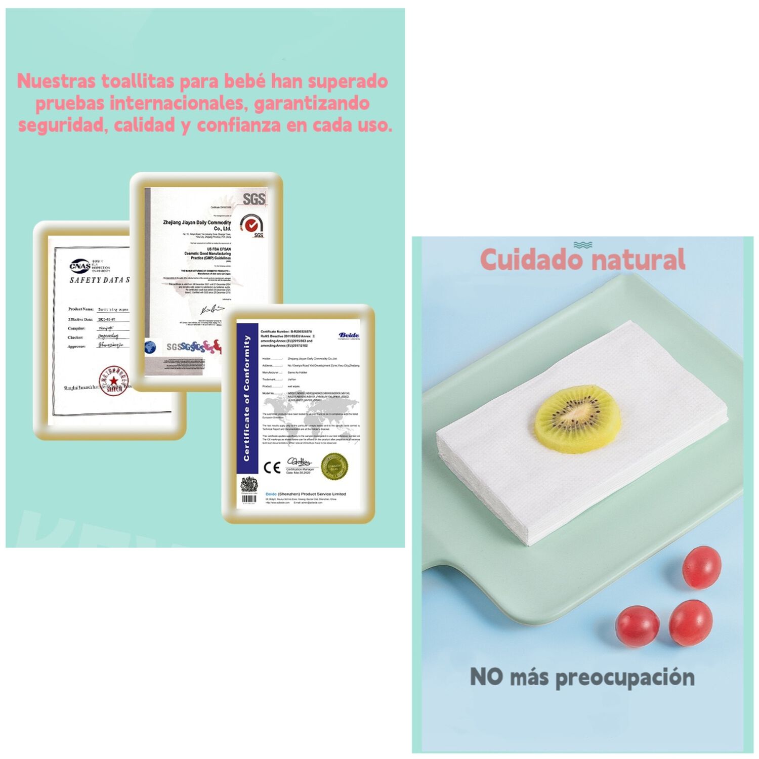 Toallitas H&uacute;medas Con Tapa Pack 2x80 Unidades Lubabycas image number 6.0