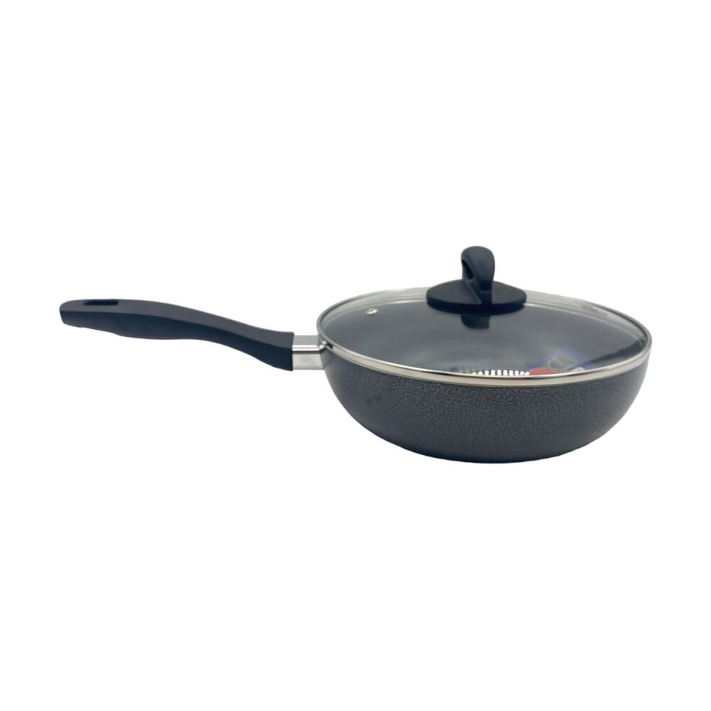Wok Aluminio Con Tapa Bastone Oster / 24.5 Cm / 2 Piezas image number 6.0