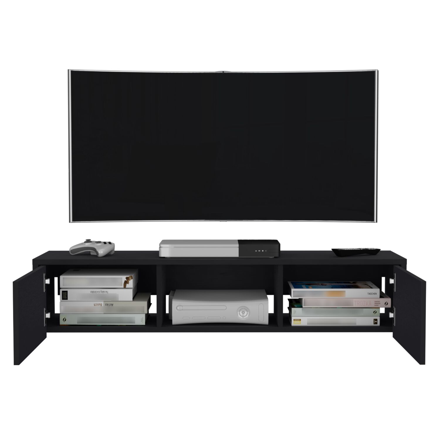 Panel Tv 49" Con 2 Puertas Fm-011 image number 2.0