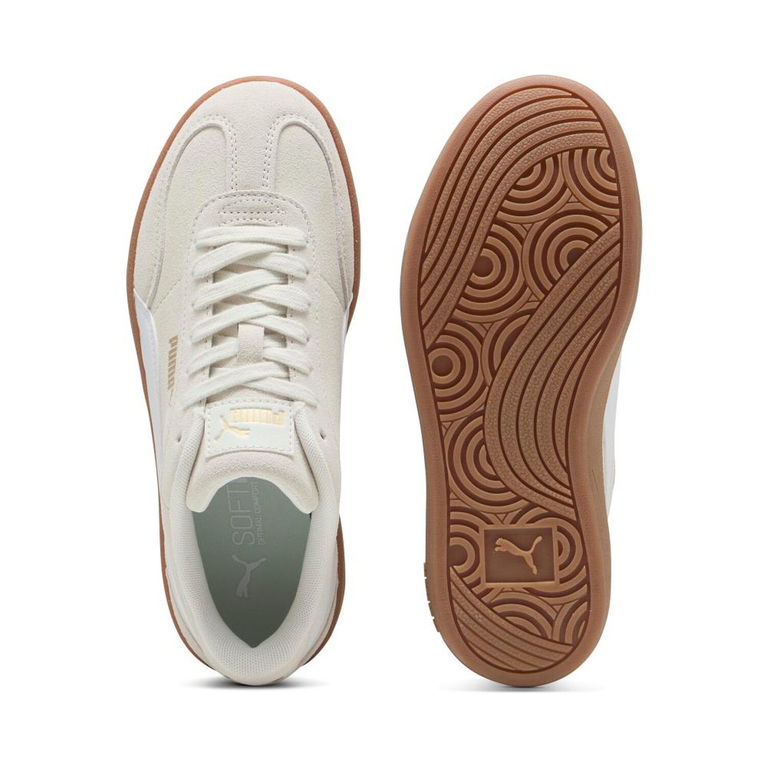 Zapatilla Urbana Mujer Puma Club Ii Era Platform Sd Crema image number 3.0