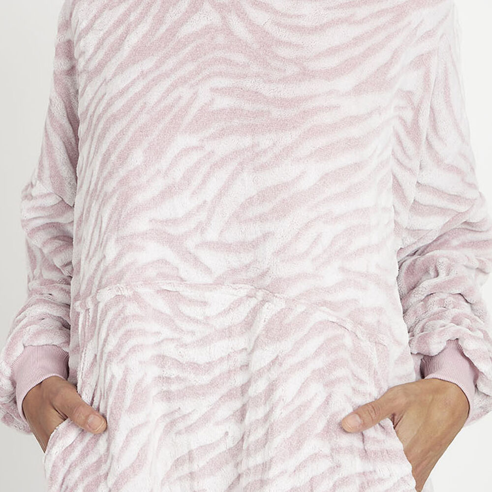 Poleron Frazada Mujer Coral Fleece 6025-ros Kayser image number 2.0