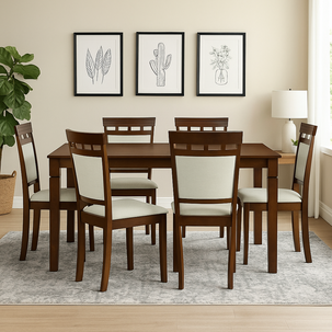 Juego de comedor Bruselas / 6 sillas