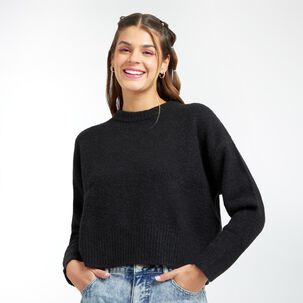 Sweater Tejido Regular Cuello Redondo Mujer Freedom