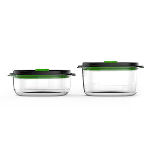 Pack Contenedores Foodsaver Con Marinador 700 Ml Y 1.2 Lt Ffc025x