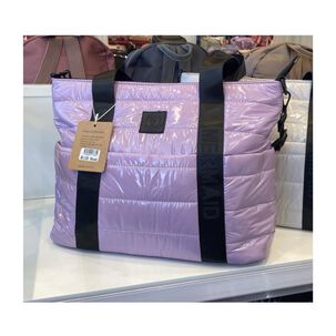Bolso Cartera De Mano Acolchado Brillante