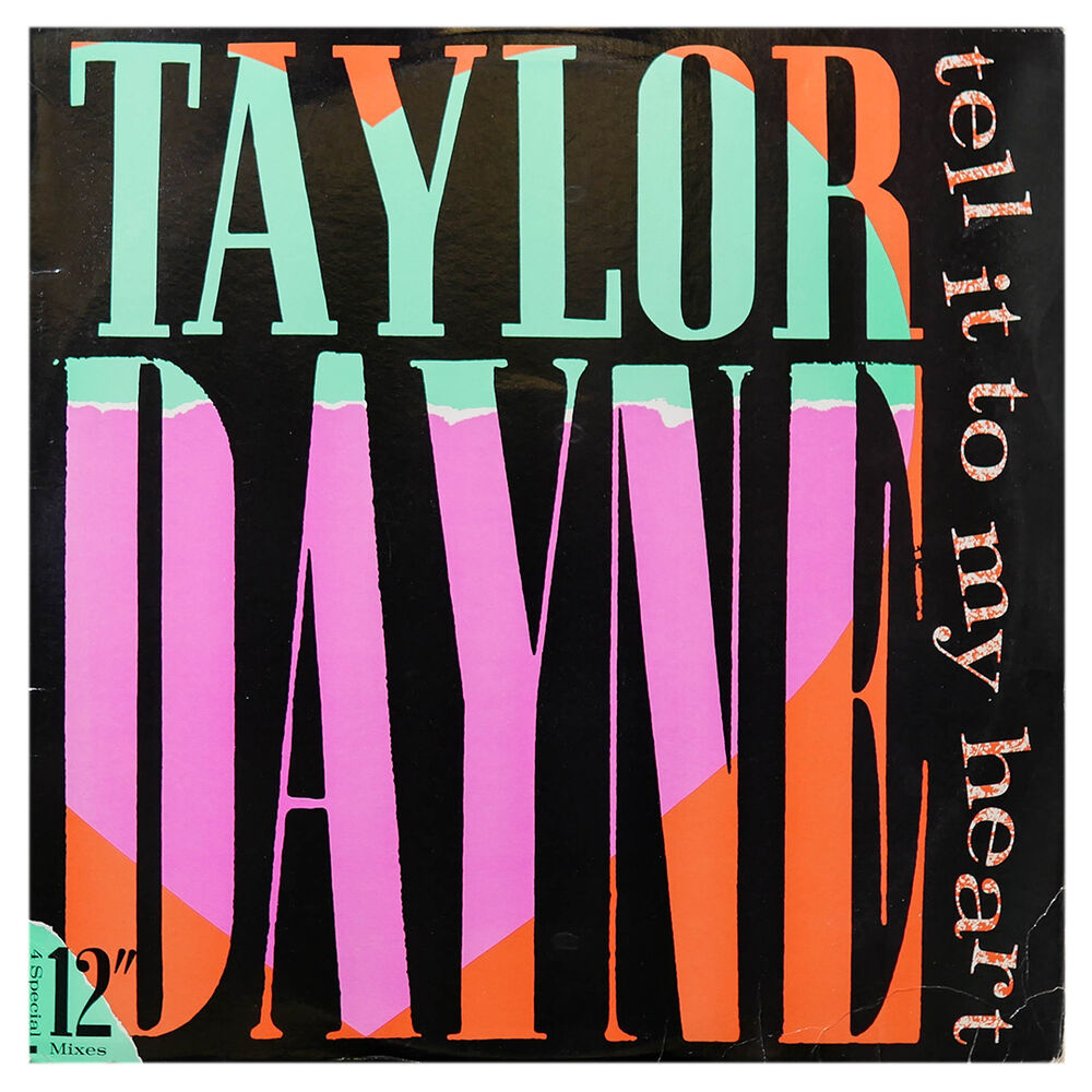 Taylor Dayne - Tell It To My Heart | 12" Maxi Single Usado image number 0.0