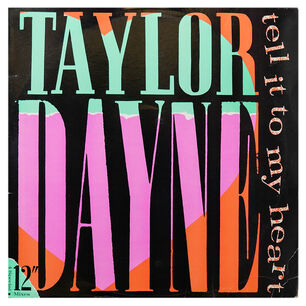 Taylor Dayne - Tell It To My Heart | 12" Maxi Single Usado