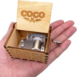 Caja Musical Madera Coco Remember Me