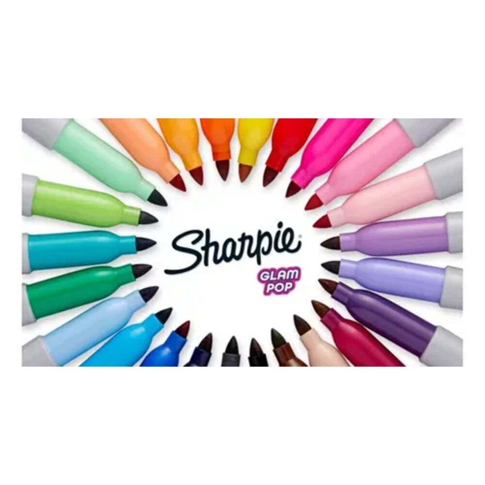 Ruleta Sharpie Glam Pop 30 Marcadores Edicion Limitada image number 4.0