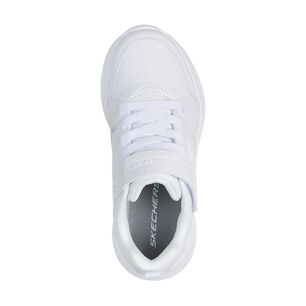 Zapatilla Escolar Ni&ntilde;o Skechers Go Run 400 V2 - Technix-studi Wht