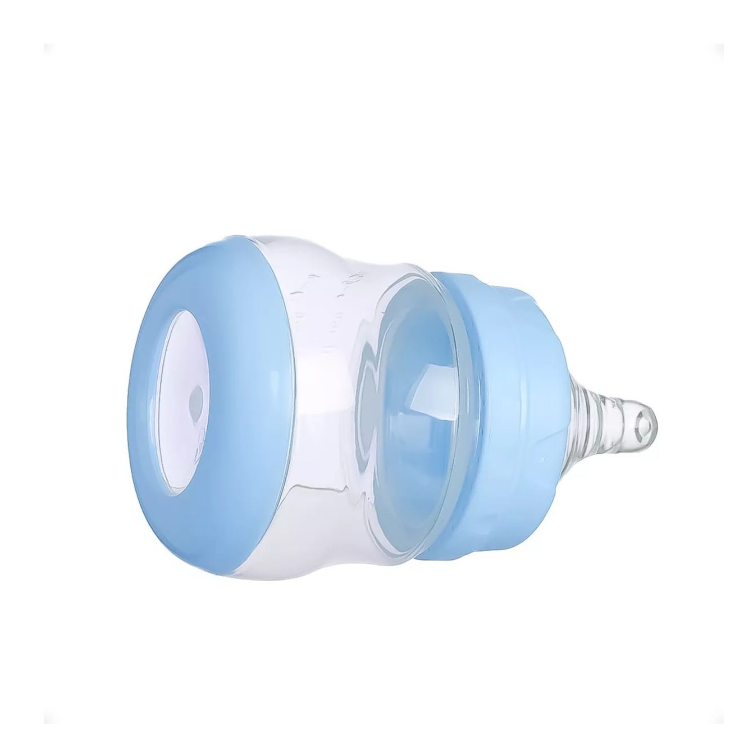 Extractor De Leche Manual Chupete Mamadera 17cm Azul image number 3.0
