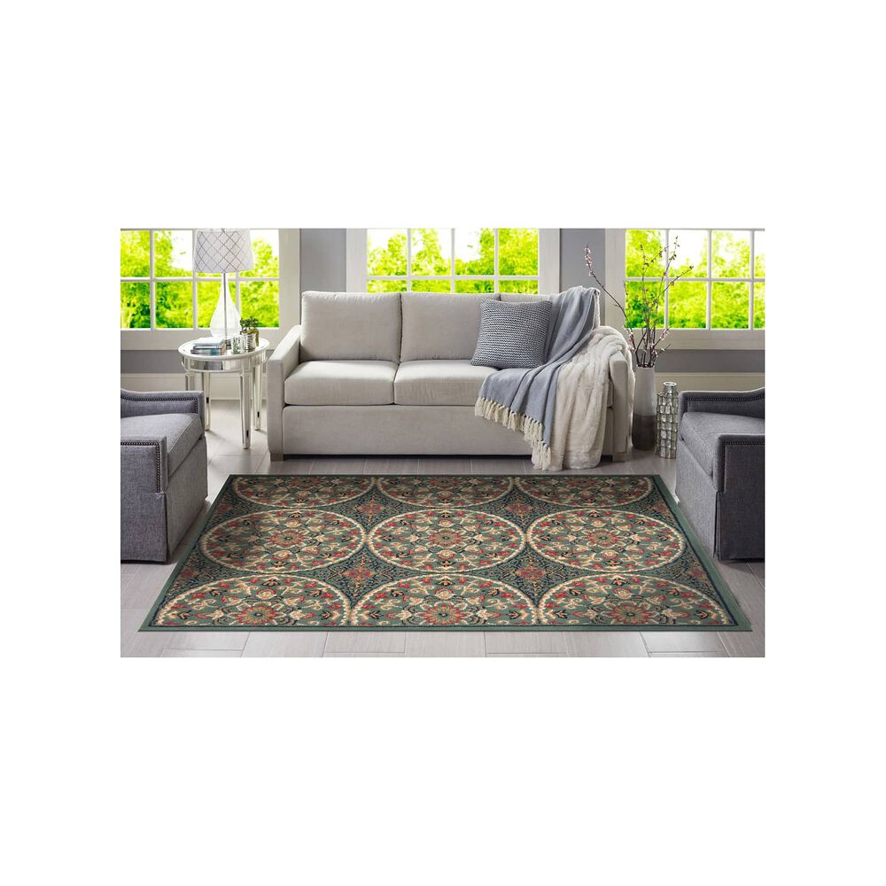 Bajada De Cama Jazmin Verde 50x90 image number 1.0