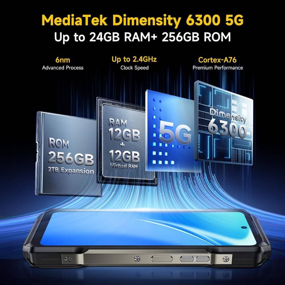 Ulefone Armor 27t Pro - Resistente Ip68, C&aacute;mara Termogr&aacute;fica Y Visi&oacute;n Nocturna image number 6.0