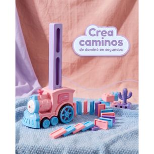 Juguete Trencito Domino Didactico Para Ni&ntilde;os