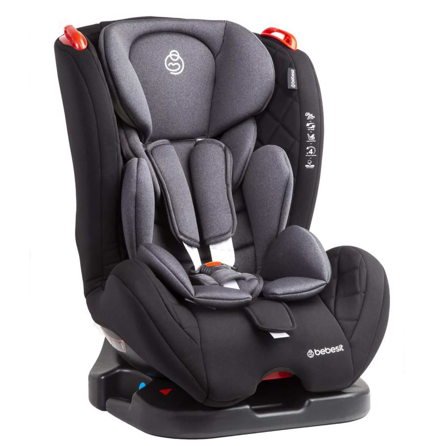 Silla De Auto Bebesit Convertible Aries Gris image number 0.0