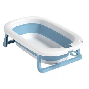 Ba&ntilde;era Plegable Multifuncional Azul