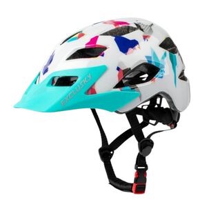 Casco Bicicleta Infantil Exclusky Blanco Con Dise&ntilde;o