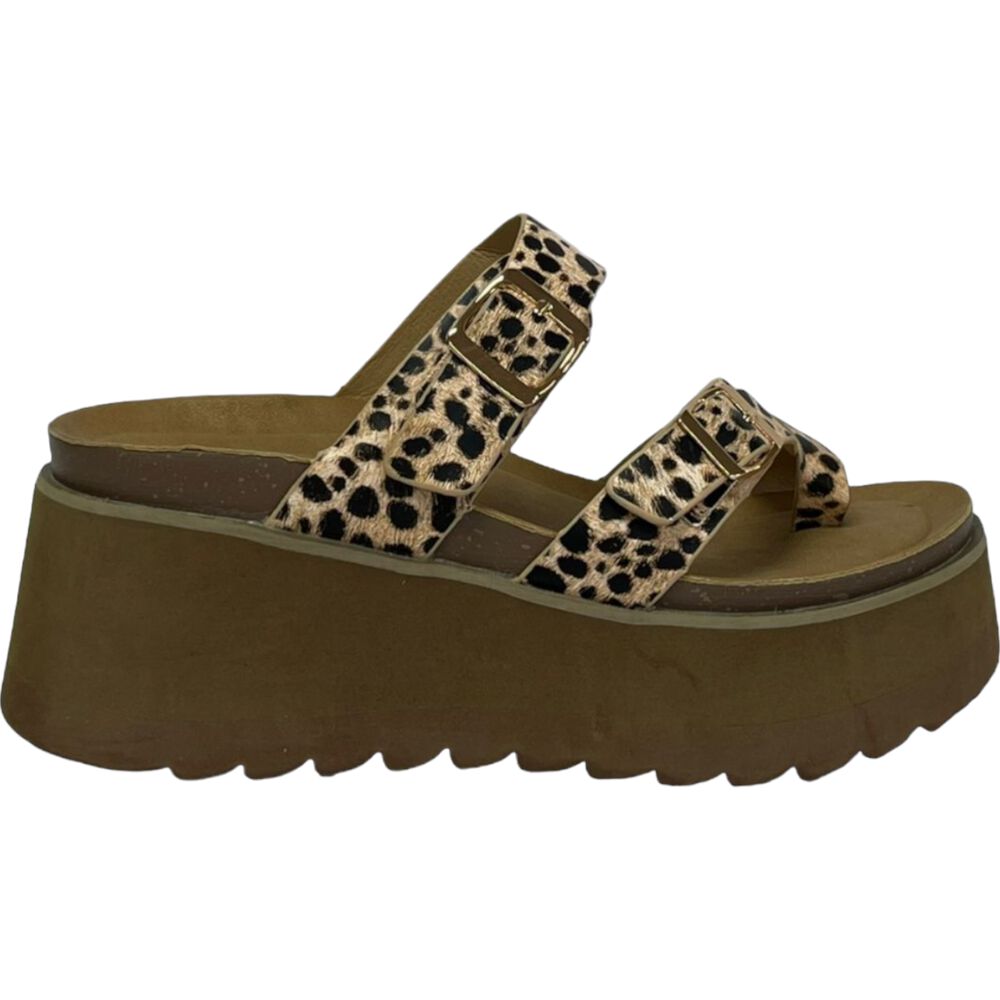 Sandalia Mujer Animal Print Trini Detogni image number 0.0