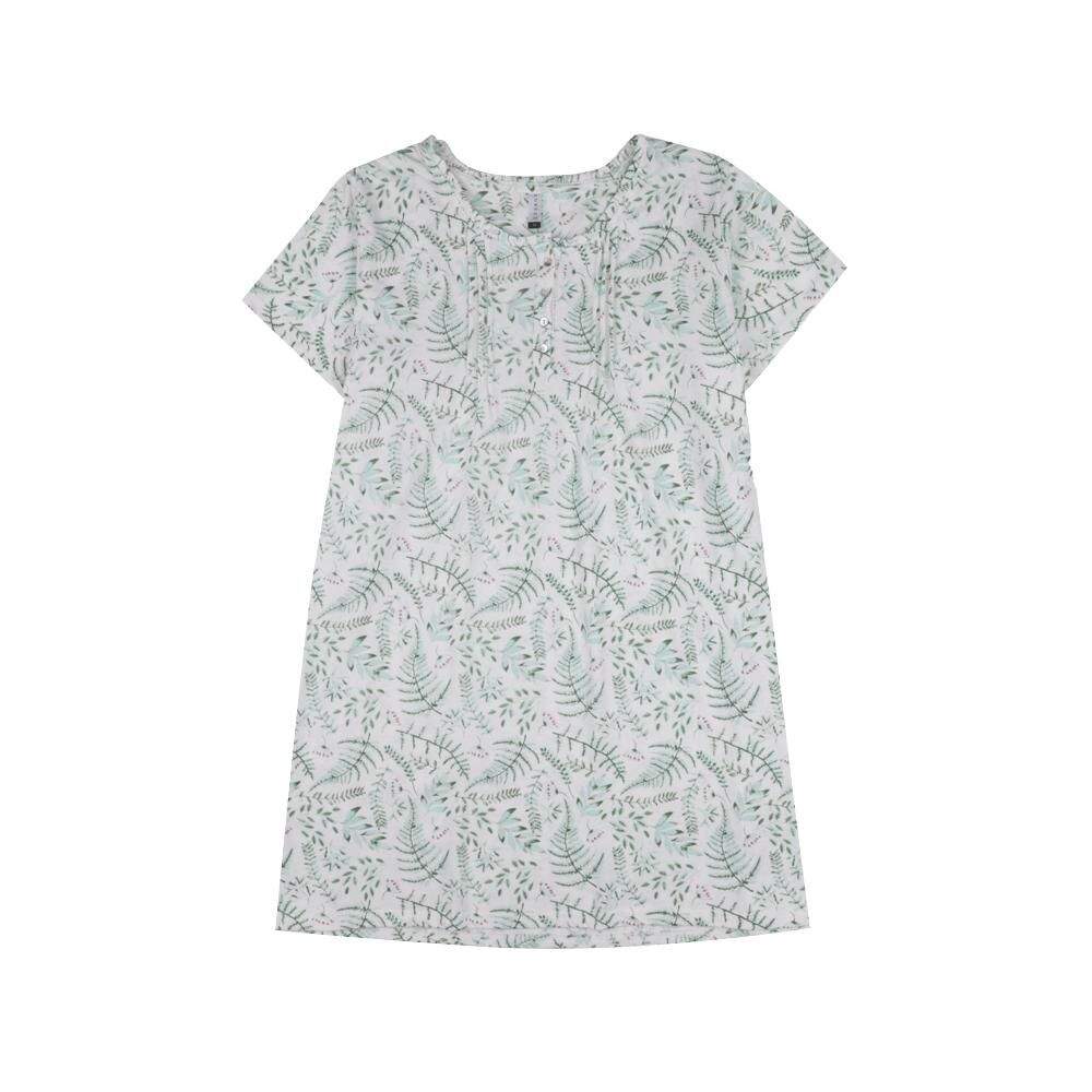 Camisola Estampada Manga Corta Mujer Lesage image number 0.0