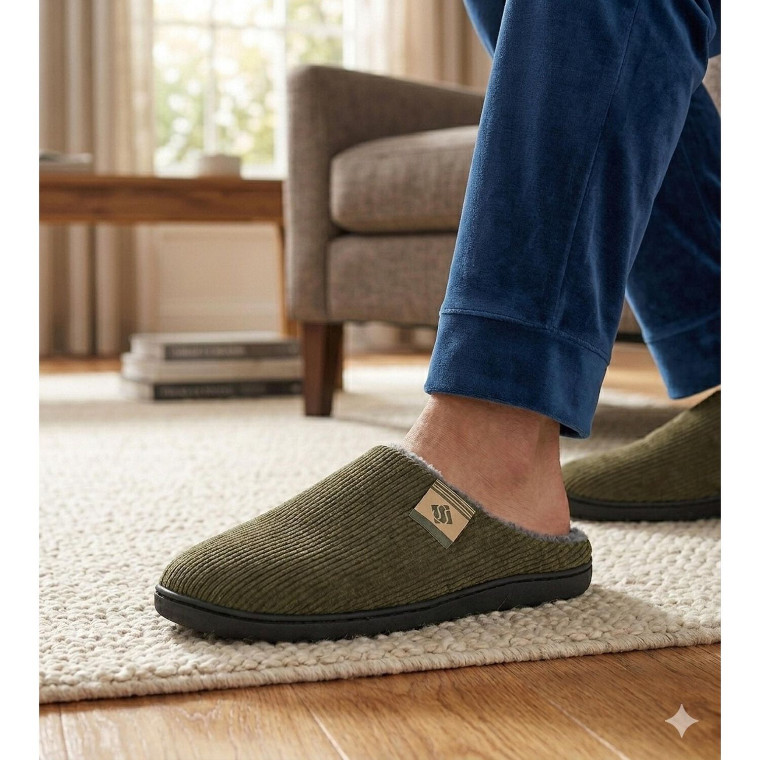 Pantufla Dadu Verde Passer image number 4.0