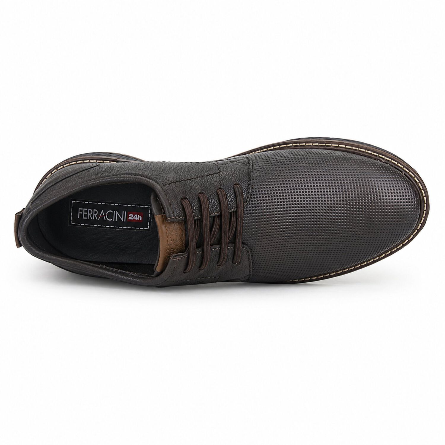 Zapato Ferracini Hombre 3302 Play Caf&eacute; Casual image number 4.0