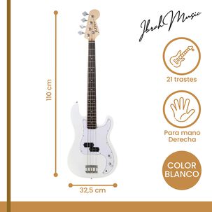 Bajo El&eacute;ctrico Ibrah 4 Cuerdas + Amplificador 20w + Acces