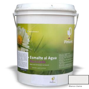 Esmalte Al Agua Reciclado Pinturec Satinado Blanco Llama 1g