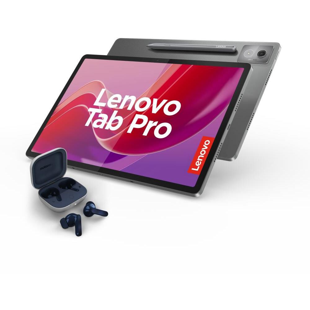 Tablet 12,7" 3K Lenovo Tab Pro / 8 GB RAM / 256 GB / Gris + Keyboard + Pen Plus + Moto Buds image number 4.0
