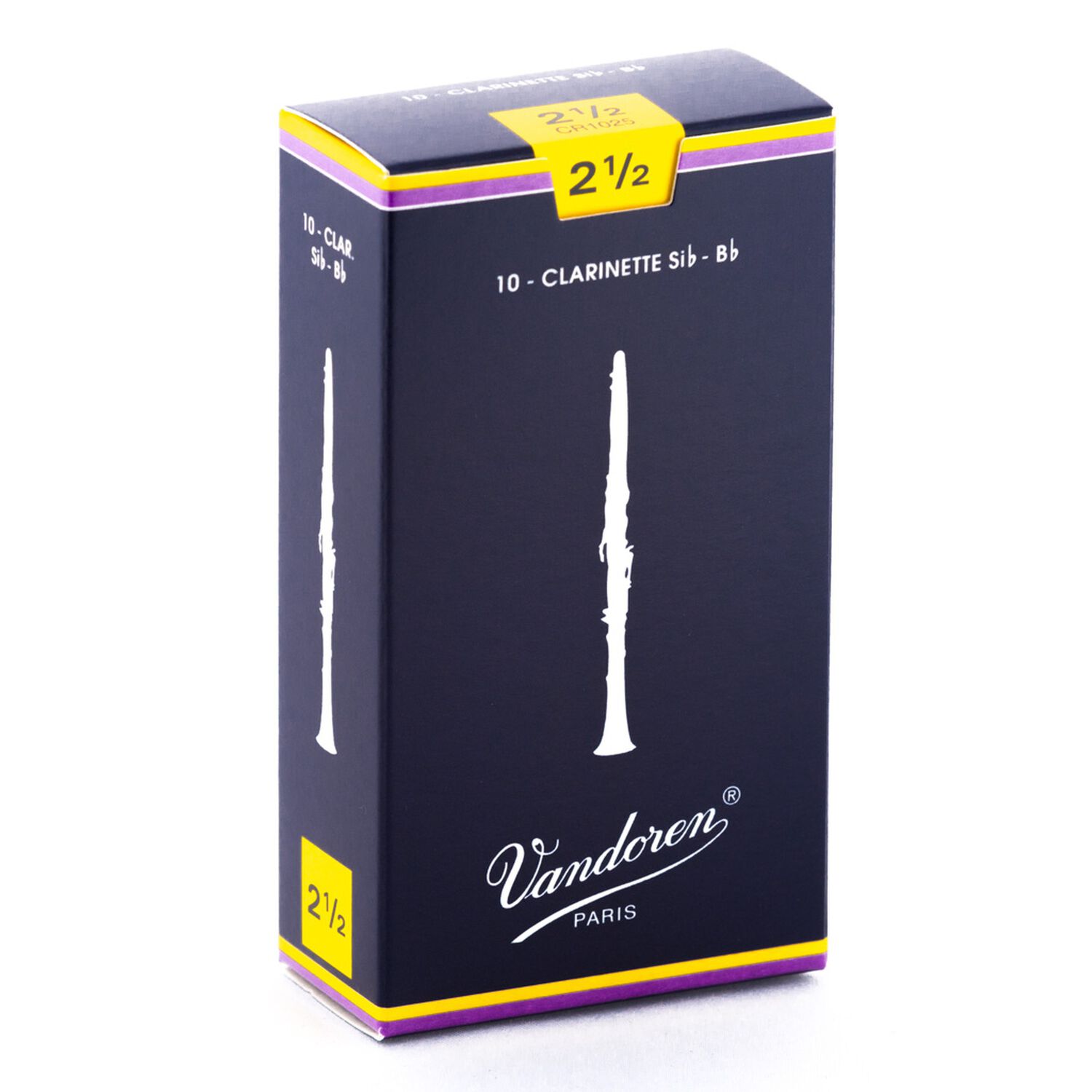Cajas De Ca&ntilde;as Clarinete Sib Tradicional N&ordm;2.5 Vandoren image number 0.0