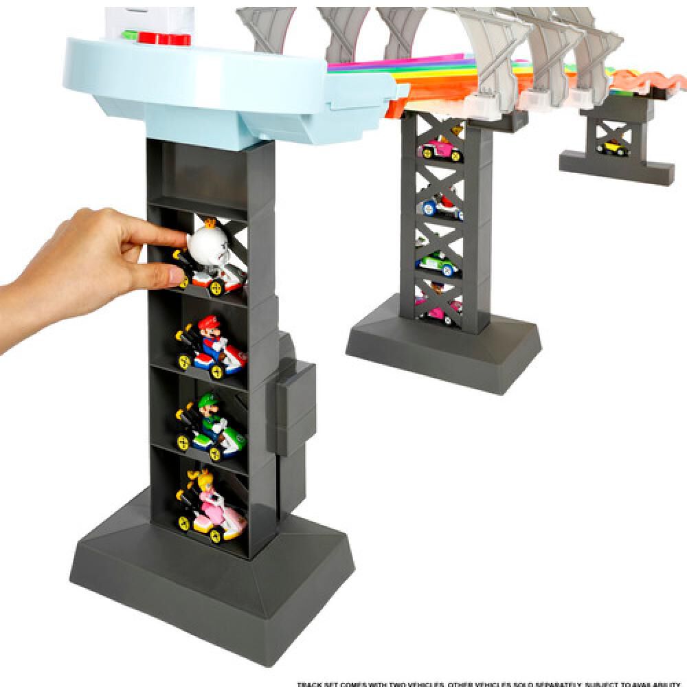 Autopista Hotwheels Gxx41 Hw Mk Rainbow Road image number 7.0