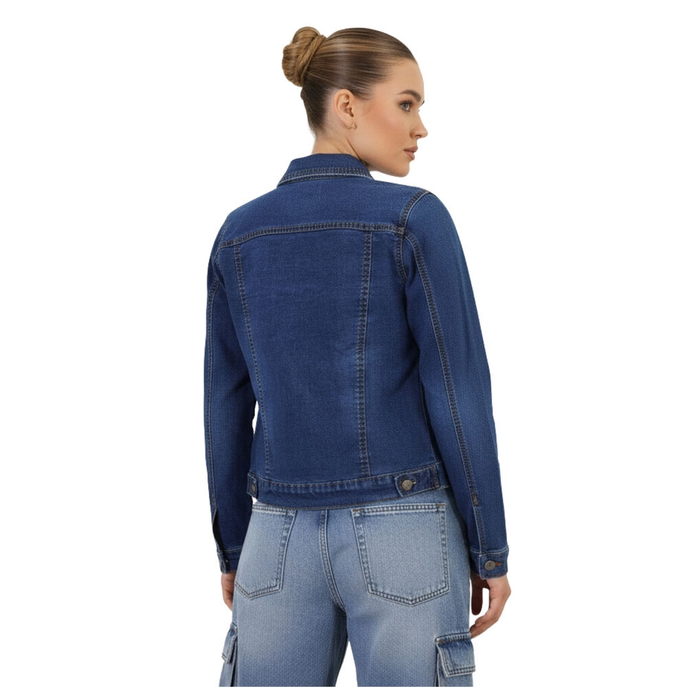 Chaqueta Denim Mezclilla Mujer image number 2.0