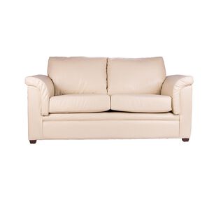 Sofa Ancona 3 Cuerpos Pu Grano Beige