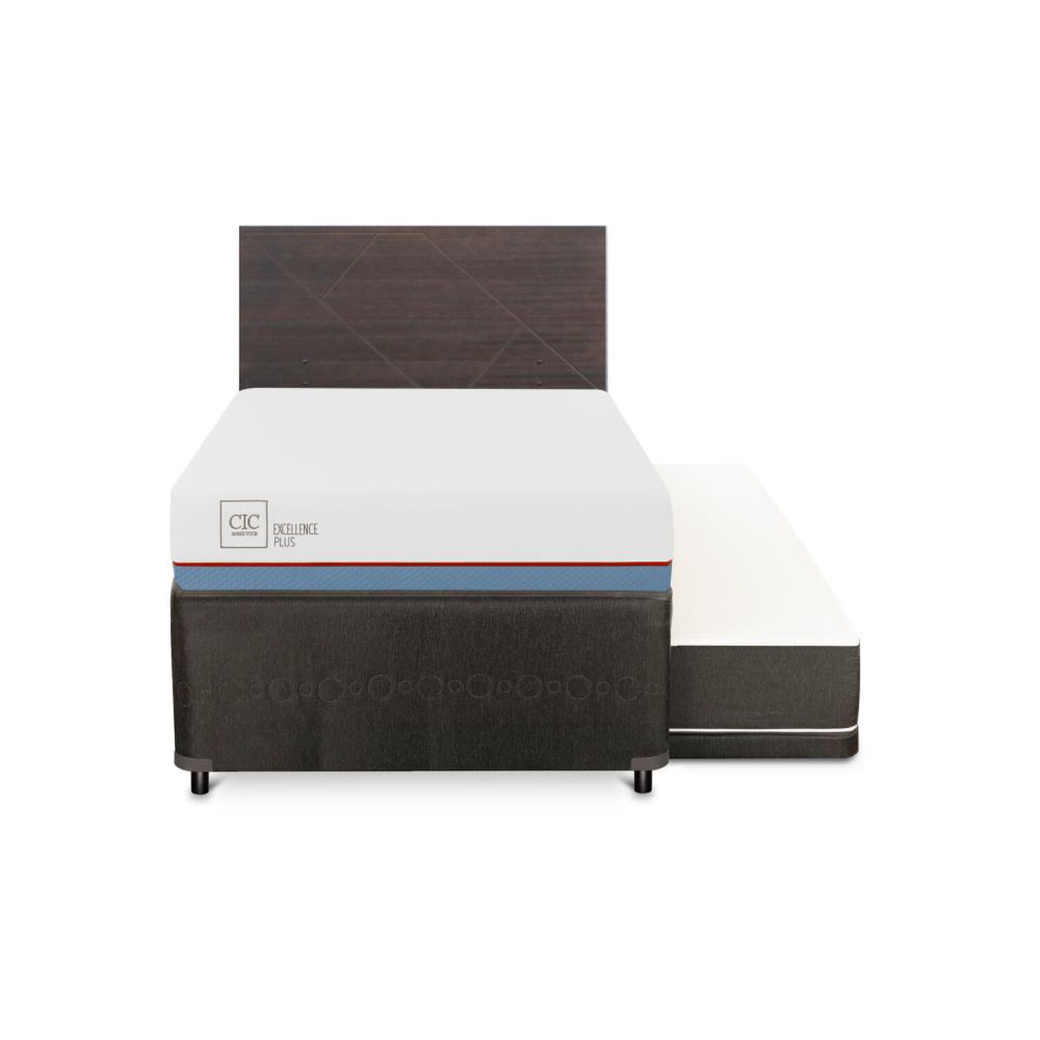 Cama Nido Cic Excellence Plus / 1.5 Plazas / Base Normal + Respaldo image number 0.0