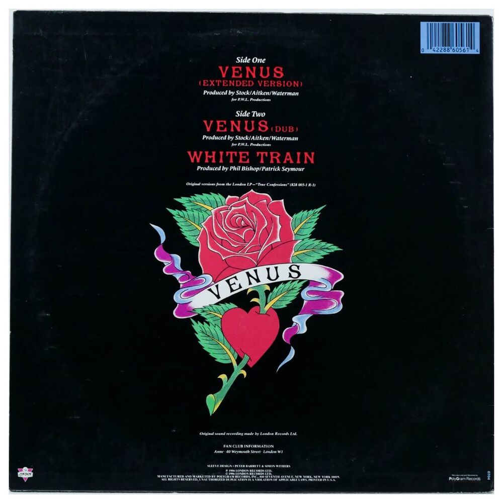 Bananarama - Venus | 12" Maxi Single Usado image number 1.0